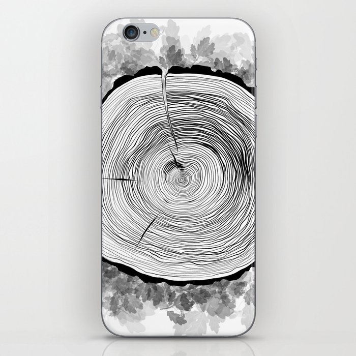 Rings on the tree iPhone Skin