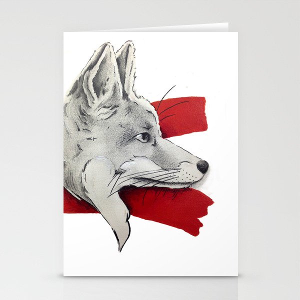 Fox Stationery Cards