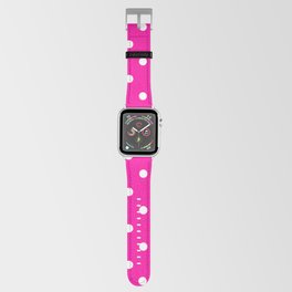 Polka Dot Pattern rose Apple Watch Band