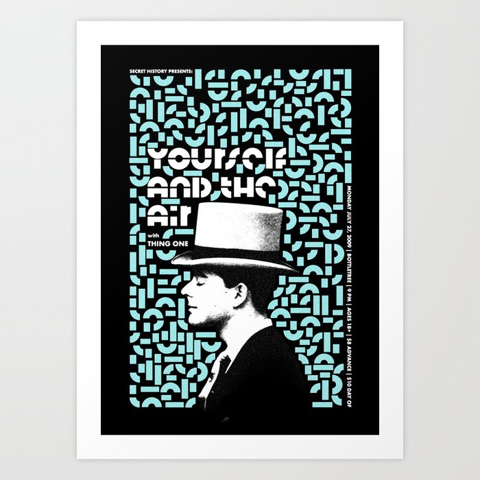 Yourself and the Air at the Bottletree Art Print