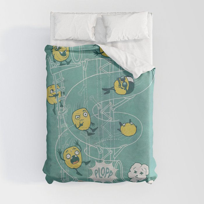 Waterslide Duvet Cover