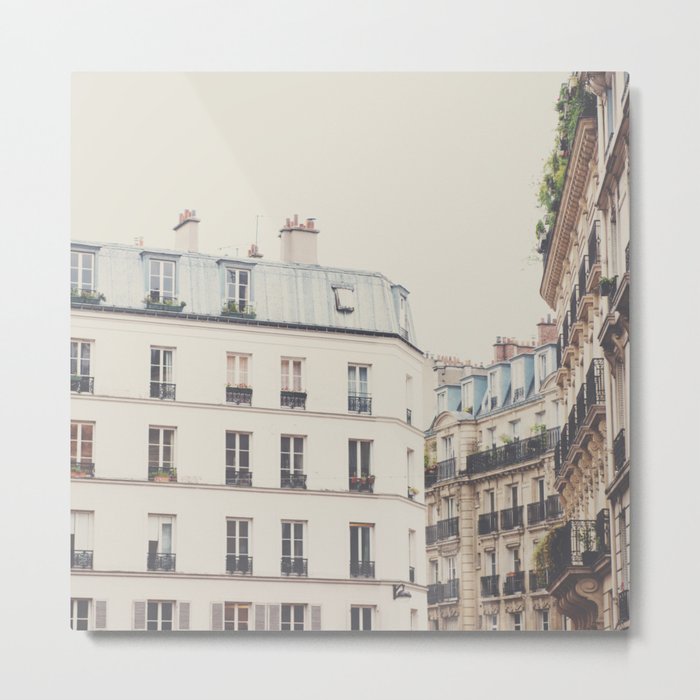 Paris architecture photograp Metal Print