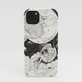 Moon Angel iPhone Case