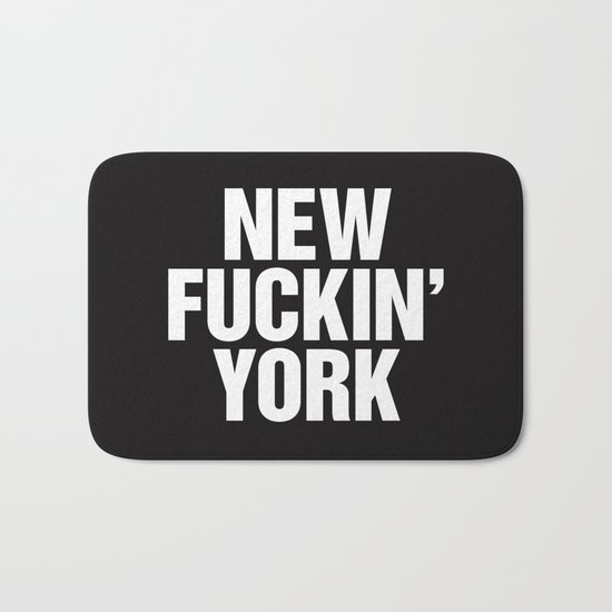 New Fuckin York Bath Mat