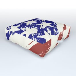 OLD GLORY PATRIOT USA FLAG Outdoor Floor Cushion