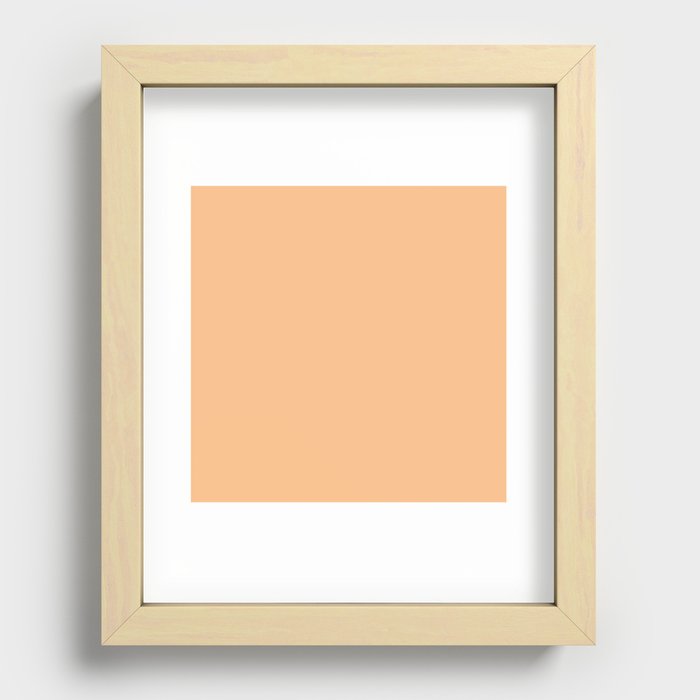 Orange Blossom Recessed Framed Print