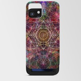 Sacred Geometry I iPhone Card Case