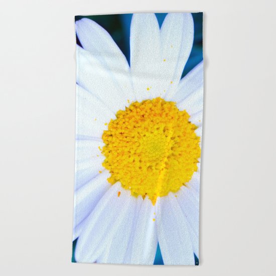 SMILE - Daisy Flower #2 Beach Towel