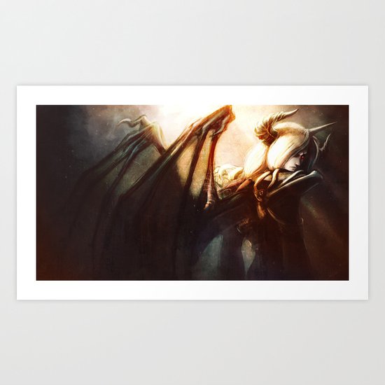 Great Demon King Art Print