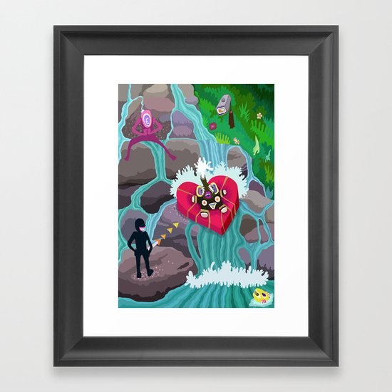 STELA INIZO-XUA Framed Art Print