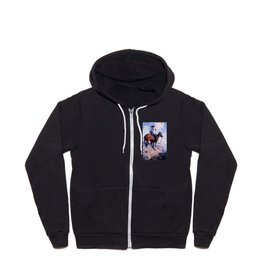 “Sentinel of the Plains” by W Herbert Dunton Zip Hoodie