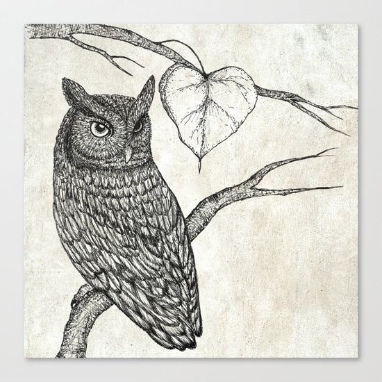 Great Horned Owl Canvas Print
