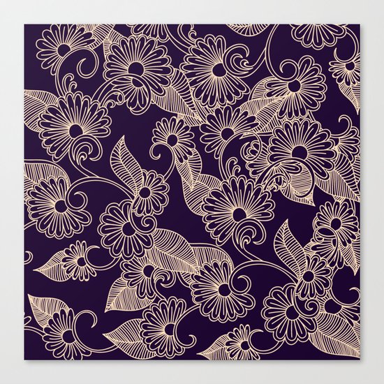 Floral Pattern Canvas Print