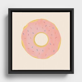 Doughnuts for Days Framed Canvas