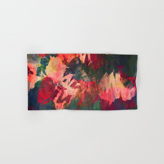 It's Complicated, Abstract Leaves Hand & Bath Towel