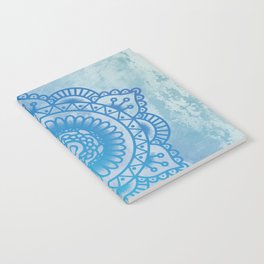 Blue Mandala Notebook