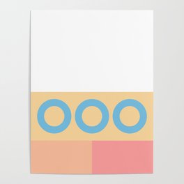 Abstract Creative Boat Poster