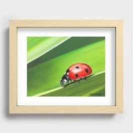 Lady Luck Recessed Framed Print