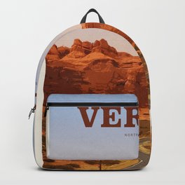 Visit Vernal  Backpack | Moab, Nature, Colorado, World, Travelposter, Retro, Saltlakecity, Explore, America, Dinosaur 