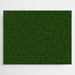Mosaic Abstract Art Olive Jigsaw Puzzle