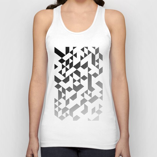 Triangles 4B Unisex Tank Top