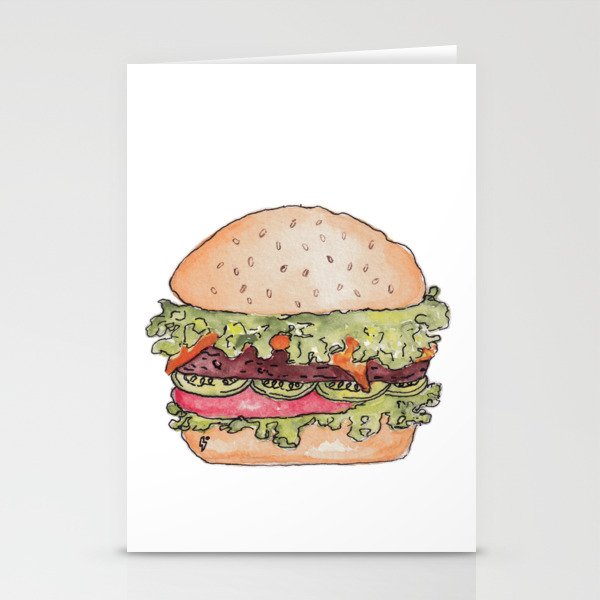 Burger-rific Stationery Cards