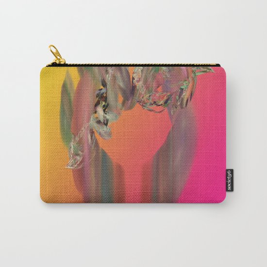 Floral Ring Carry-All Pouch