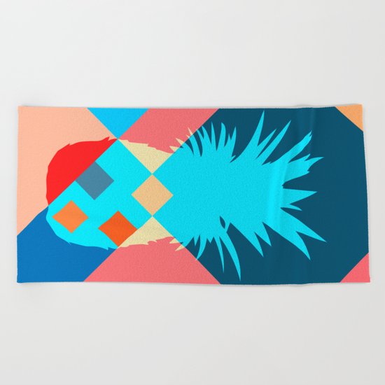Ananas Beach Towel