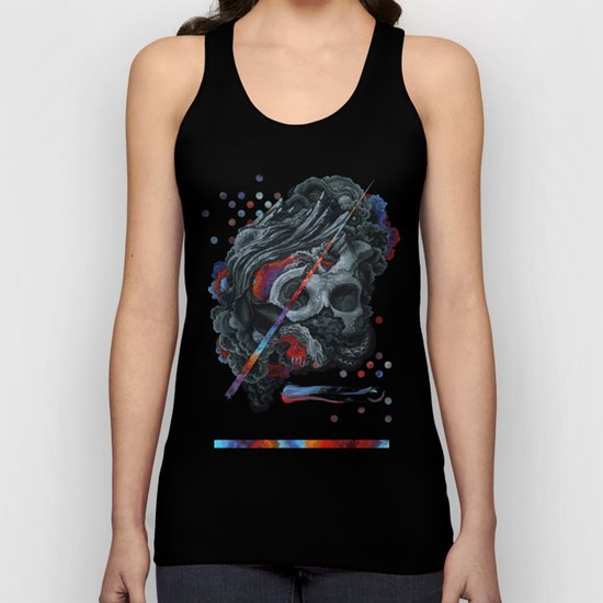 A momentary realization of a larger connection Unisex Tank Top