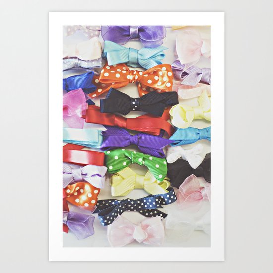 Bows Art Print