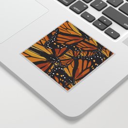 monarch butterflies Sticker