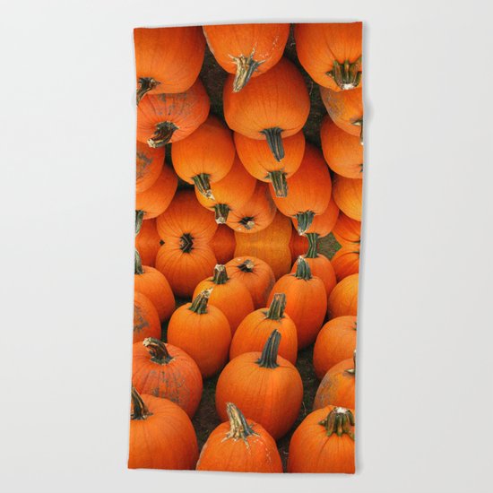 Plenty of Pumpkins! Beach Towel