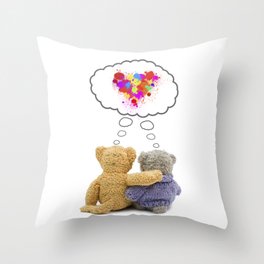 Love forever. Throw Pillow