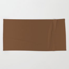 Echo of the Invisible World ~ Milk Chocolate Beach Towel