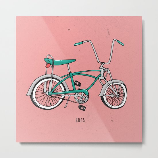Boss. Metal Print