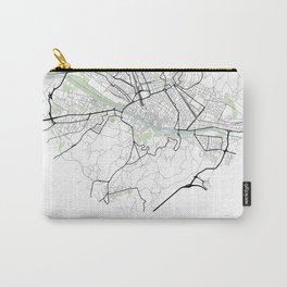 Florence, Italy City Map with GPS Coordinates Carry-All Pouch