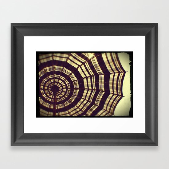Antique Umbrella Framed Art Print
