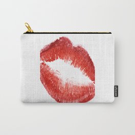 Lips Illustration, Red Lipstiick for Girls, Home Decor, Wall ART ,Poster, Mugs,iPhone Case Carry-All Pouch