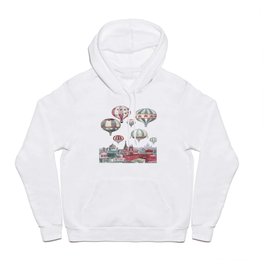 Air balloons and Moscow red squere Hoody