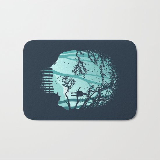 Don't Look Back In Anger Bath Mat