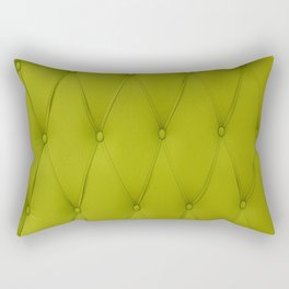 Quilted Chartreuse Rectangular Pillow