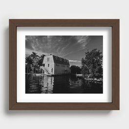 House in the Mangroves Recessed Framed Print