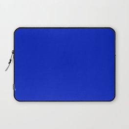 Solid Deep Cobalt Blue Color Laptop Sleeve