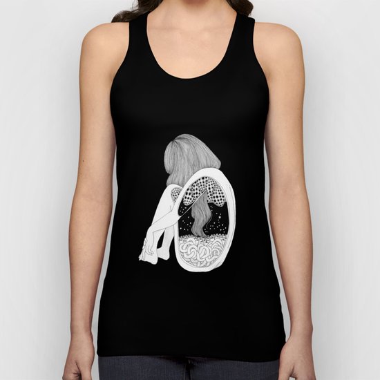 sectional drawings Unisex Tank Top