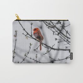 Red Cardinal Carry-All Pouch