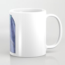 Narwhal Stained Glass Window Abstract Art Coffee Mug