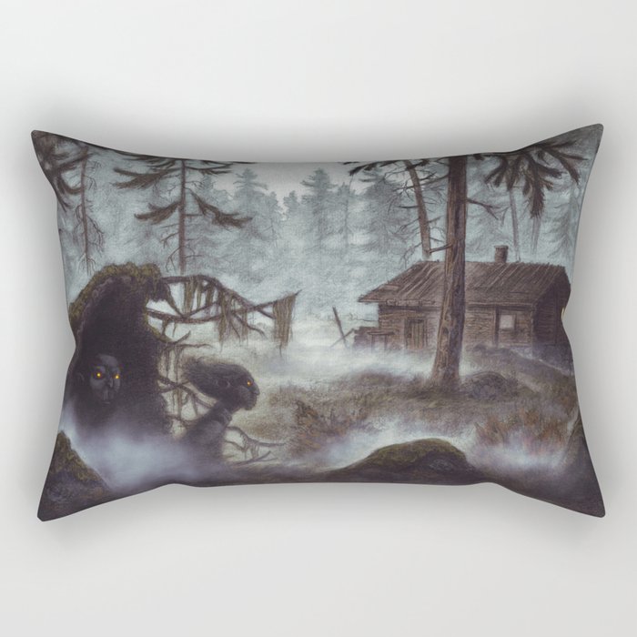 Forest vättar Rectangular Pillow