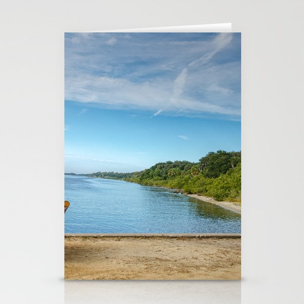 Blue Water View Stationery Cards
