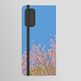 Korea,CherryBlossom,Spring,Niceday,sky Android Wallet Case