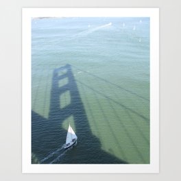 USA - San Francisco - The Bridge Art Print